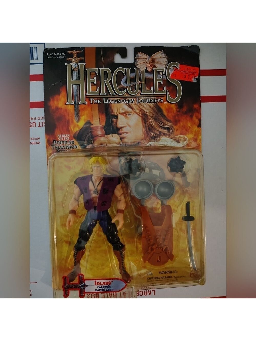 1997 Toy Biz Hercules the Legendary Journey Iolaus